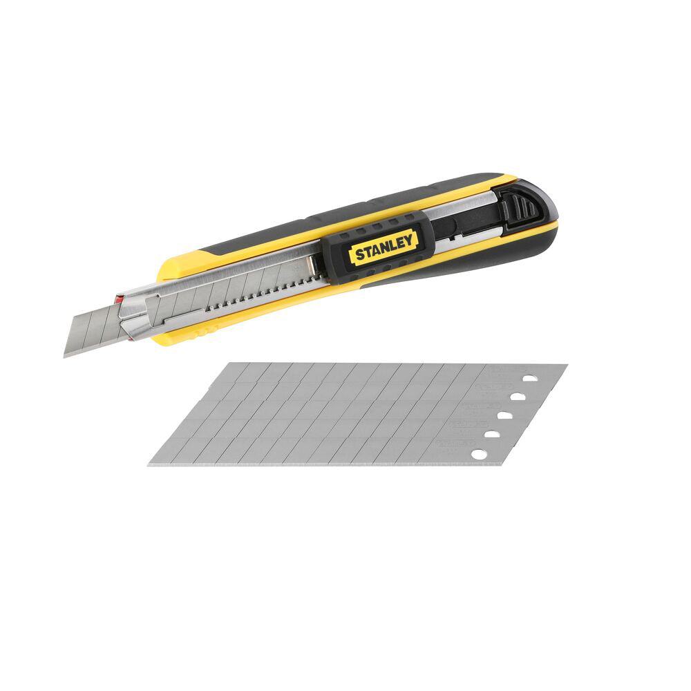 Cumpara acum Cutter Fatmax bimaterial cu blocare prin glisare, + 6 lame segmentate de la Mesterul Minune