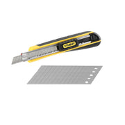 Cumpara acum Cutter Fatmax bimaterial cu blocare prin glisare, + 6 lame segmentate de la Mesterul Minune