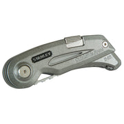 Stanley 0-10-813, Cutit uilitar sport Quickslide, lama cu zimti + slider cu lama de zinc, 120mm