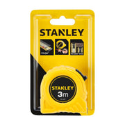 Stanley 0-30-487, ruleta clasica 3m, protectie Tylon, tru-zero, 3m x 12.7mm, blister