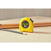 Stanley 0-30-497, ruleta clasica 5m, protectie Tylon, tru-zero, 5m x 19mm, blister