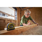 Stanley 0-30-697, ruleta Tylon 5m, tru-zero, protectie din cauciuc, anti-alunecare, 5m x 19mm, blister