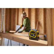 Stanley 0-30-697, ruleta Tylon 5m, tru-zero, protectie din cauciuc, anti-alunecare, 5m x 19mm, blister