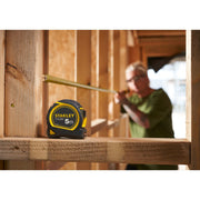 Stanley 0-30-697, ruleta Tylon 5m, tru-zero, protectie din cauciuc, anti-alunecare, 5m x 19mm, blister