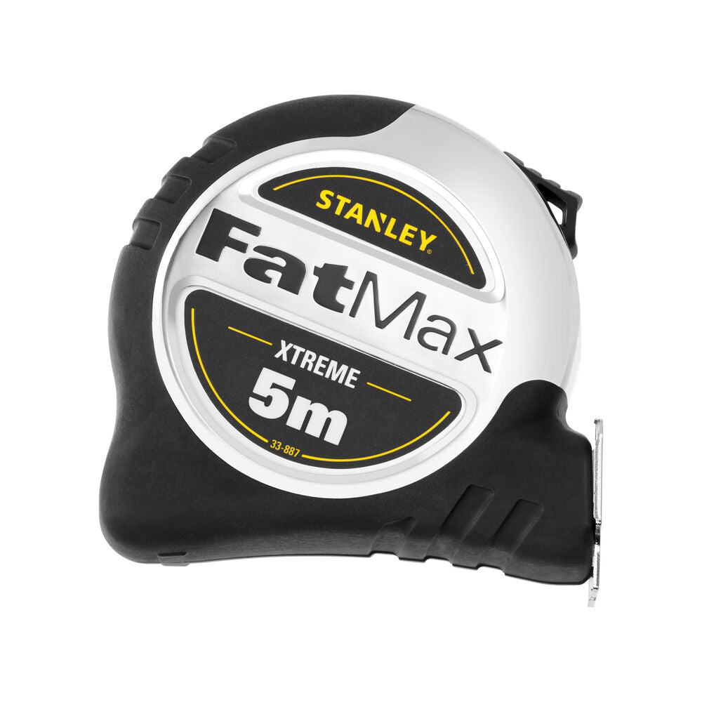 Stanley 0-33-887, ruleta FATMAX XTREME, BLADEARMOR, metal, protectie din cauciuc, rupere la 4.9m, tru-zero, 5m x 32mm, blister
