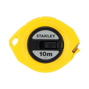 Stanley 0-34-102, ruleta inchisa cu banda de otel 10m, carlig pliabil, lama protejata, manivela pentru mulinare, 10m x 10mm, blister
