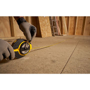 Stanley 0-34-134, ruleta fatmax inchisa 30m, cu banda din fibra de otel, carabina cu agatatoare, angrenaj de multiplicare, 30m x 10mm, blister