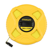 Stanley 0-34-262, ruleta inchisa cu banda de fibra de sticla 30m, tru-zero, vizibilitate ridicata, 30m x 13 mm, blister
