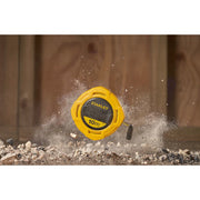 Stanley 0-34-295, ruleta inchisa cu banda de fibra de sticla 10m, tru-zero, vizibilitate ridicata, 10m x 13 mm, blister