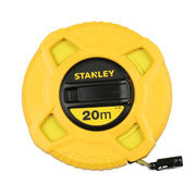 Stanley 0-34-296, ruleta inchisa cu banda de fibra de sticla 20m, tru-zero, vizibilitate ridicata, 20m x 13 mm, blister
