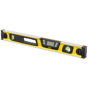Stanley 0-42-065, nivela fatmax digitala, 60 cm, 2 fiole, atentionare sonora, 360°