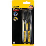 Cumpara acum Set 2 markere negre Fatmax, permanente cu varf subtire, Stanley de la Mesterul Minune