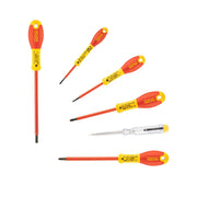 Cumpara acum Set 6 surubelnite VDE, tip PH, drepte si tester de tensiune, Stanley de la Mesterul Minune