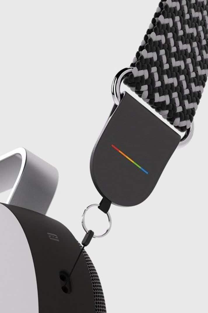 Polaroid Shoulder Strap Black Grey