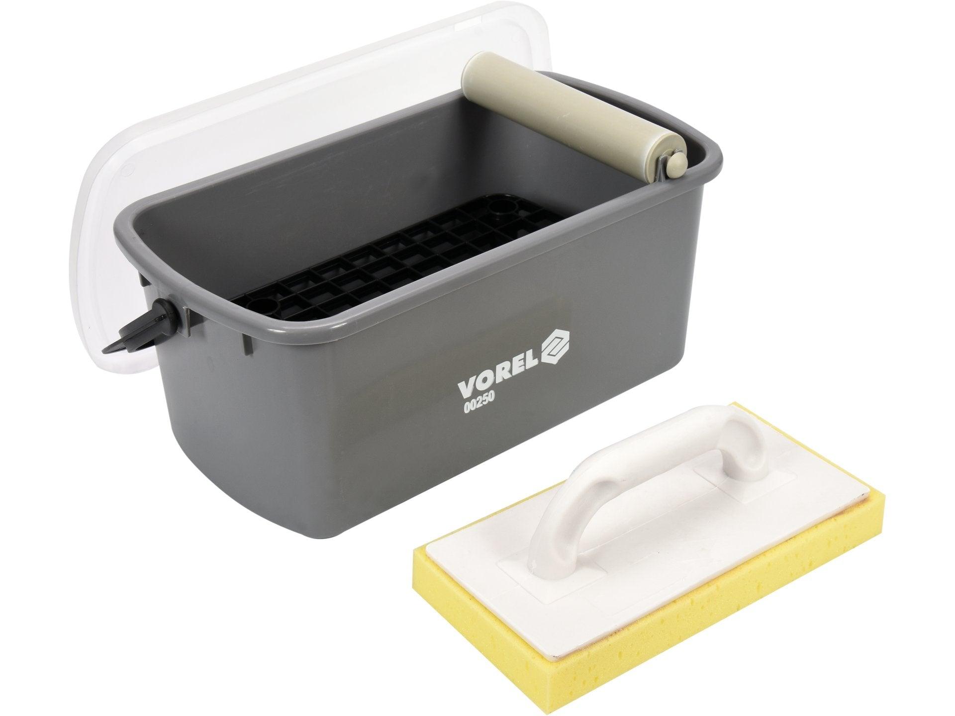 GĂLEATĂ CU ROLĂ ȘI GRILAJ, 10L VOREL 00250