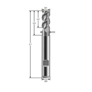 Cumpara acum Freza cu 3 caneluri, Datron 12.0x12.0mm, Datron DG2 0068043A de la Mesterul Minune