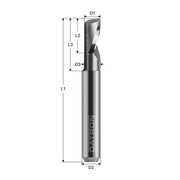 Cumpara acum Freza speciala, echilibrata, cu 1 canelura, Datron 10.0x32.5x10.0mm de la Mesterul Minune