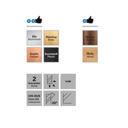 Freza cu 2 caneluri, Datron 0068100L, 10.0x32.0x10.0mm