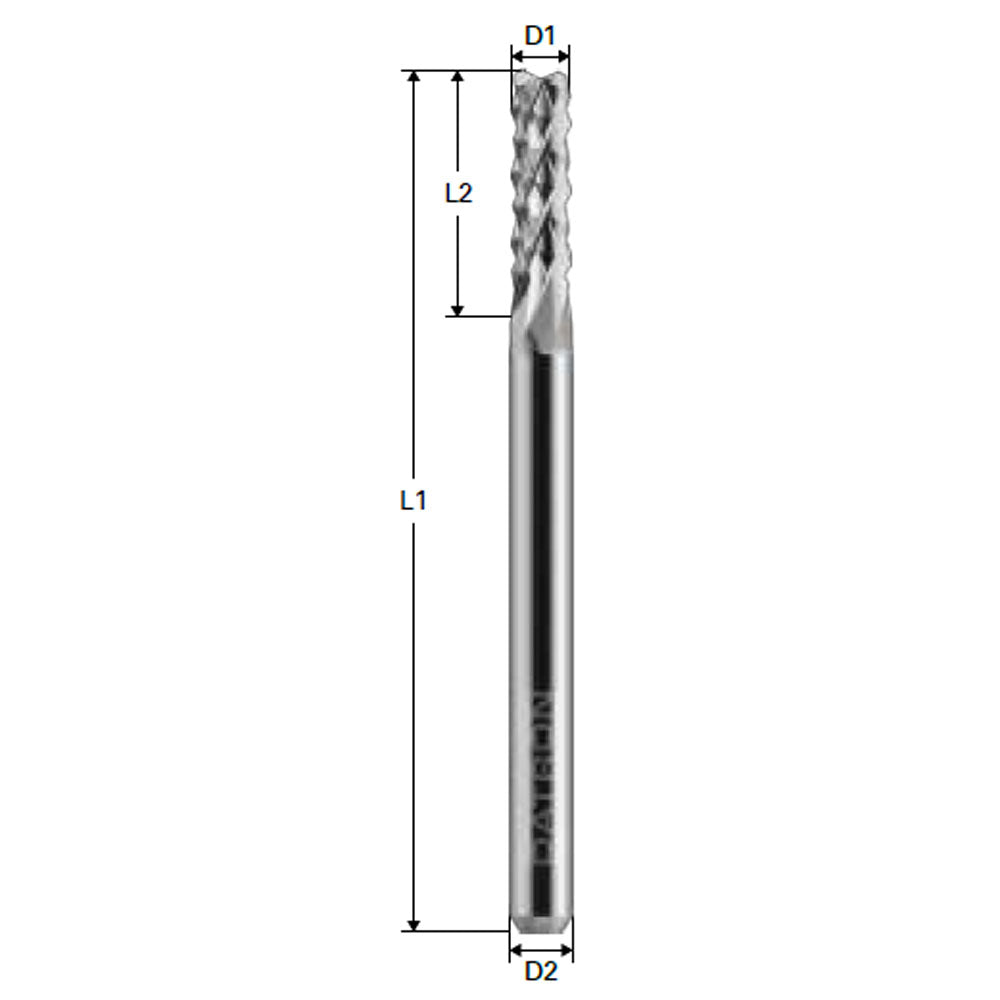Cumpara acum Freza cu micro dantura, Datron 0.7x3.0mm, Datron DG1 0068107 de la Mesterul Minune