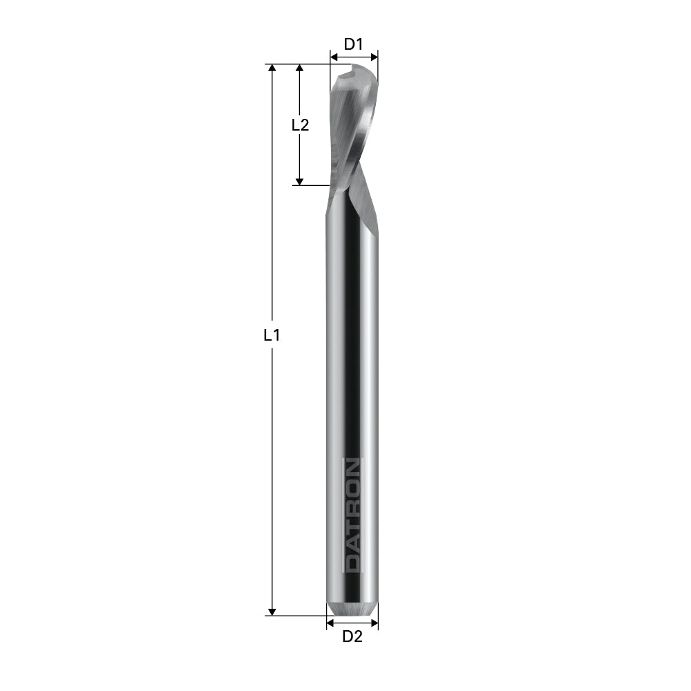 Cumpara acum Freza cu varf rotund, Datron o canelura, 6.0x14.0x6.0mm, Datron DG2 de la Mesterul Minune