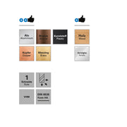 Freza pentru gravura, Datron 0068283G, 30 grade, 0.60x6.0mm