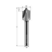 Cumpara acum Freza cu raza externa, 4 caneluri, Datron R 3.0, 4.0x3.0x8.0mm, Datron de la Mesterul Minune