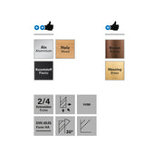 Freza cu raza externa, 4 caneluri, Datron 00684145, R 4.5, 3.0x3.5x6.0mm