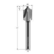 Cumpara acum Freza cu raza externa, 4 caneluri, Datron R 4.0, 4.0x4.0x6.0mm, Datron de la Mesterul Minune