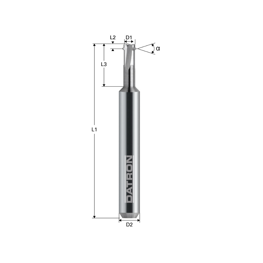 Cumpara acum Freza pentru filetare 3 caneluri, Datron 2.0x1.0x3.0mm, Datron DG2 de la Mesterul Minune
