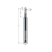 Cumpara acum Freza pentru filetare 3 caneluri, Datron 2.0x1.0x3.0mm, Datron DG2 de la Mesterul Minune