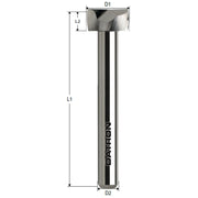 Freza etajata frontala, Datron 0068441, 8.0x10.0x6.0mm