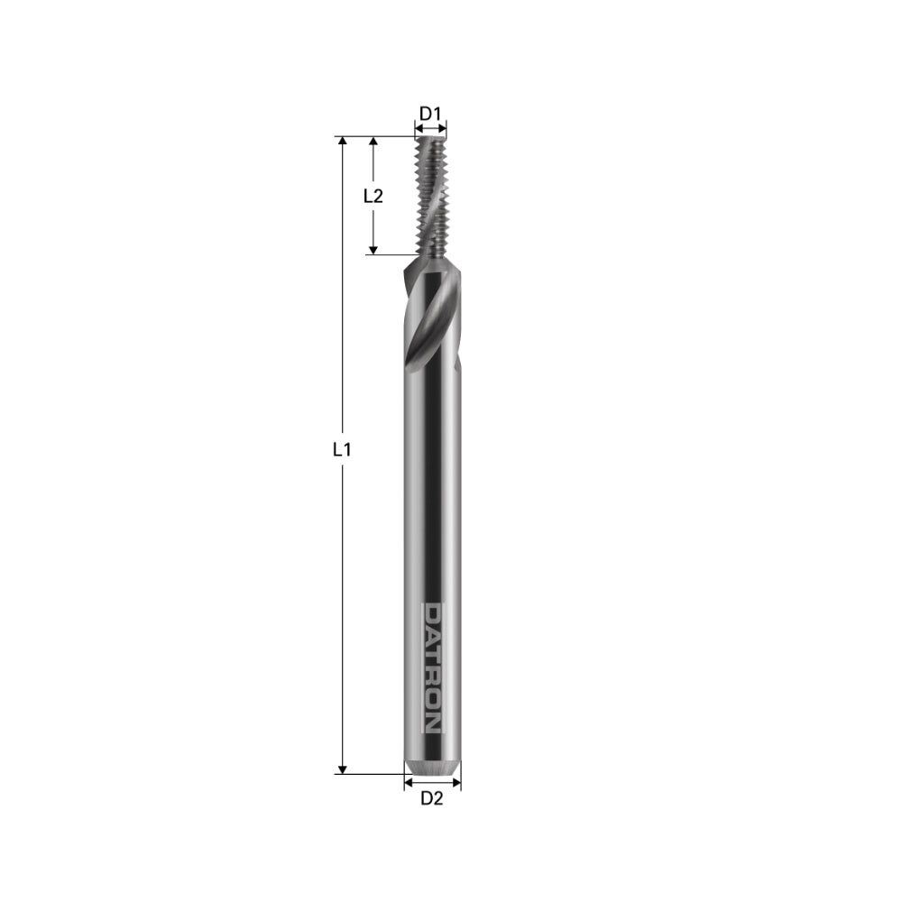 Freza pentru filetare, Datron 0068450A, 8.0x1.55x6.0mm