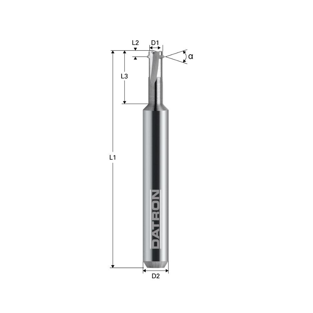 Cumpara acum Freza pentru filetare 3 caneluri, Datron 4.4x2.0x6.0mm, Datron DG2 de la Mesterul Minune
