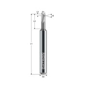 Cumpara acum Freza pentru filetare 3 caneluri, Datron 4.4x2.0x6.0mm, Datron DG2 de la Mesterul Minune