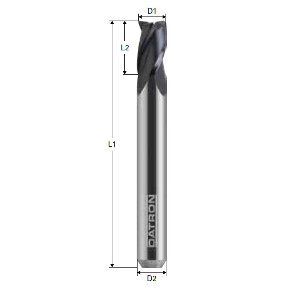 Cumpara acum Freza cu 3 caneluri pentru otel, Datron 5.0x6.0mm, Datron DG2 0068555 de la Mesterul Minune