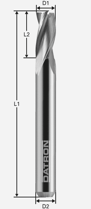 Freza cu 3 caneluri, Datron 00685660, 6.0x11.0x6.0mm
