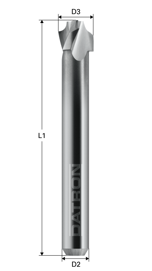 Freza cu 3 caneluri, Datron 00685814, 4.0x5.0x6.0mm