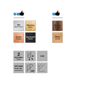 Freza cu 2 caneluri, Datron 0068620, 2.0x8.0x3.175mm