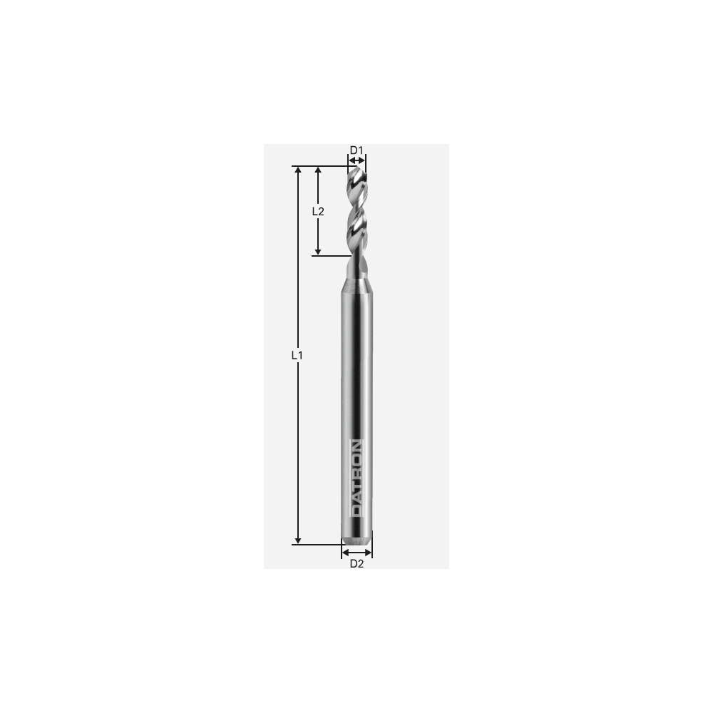 Cumpara acum Burghiu de carbura, Datron 0.20x3.175mm, Datron DG1 0068702 de la Mesterul Minune