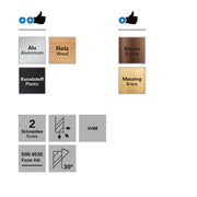 Freza canale V, Datron 0068798A, a=60, 8.0x16.0x8.0mm