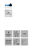 Freza transversala, o canelura, Datron 00688010E, 10.0x31.0x10.0mm