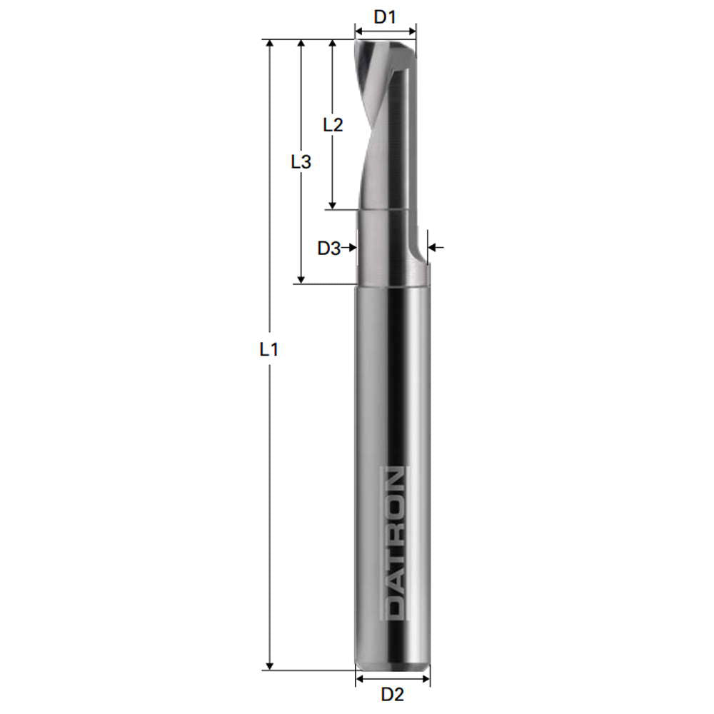 Cumpara acum Freza cu 1 canelura, 4 in 1, Datron 3.0x6.0mm, Datron DG2 0068803A de la Mesterul Minune