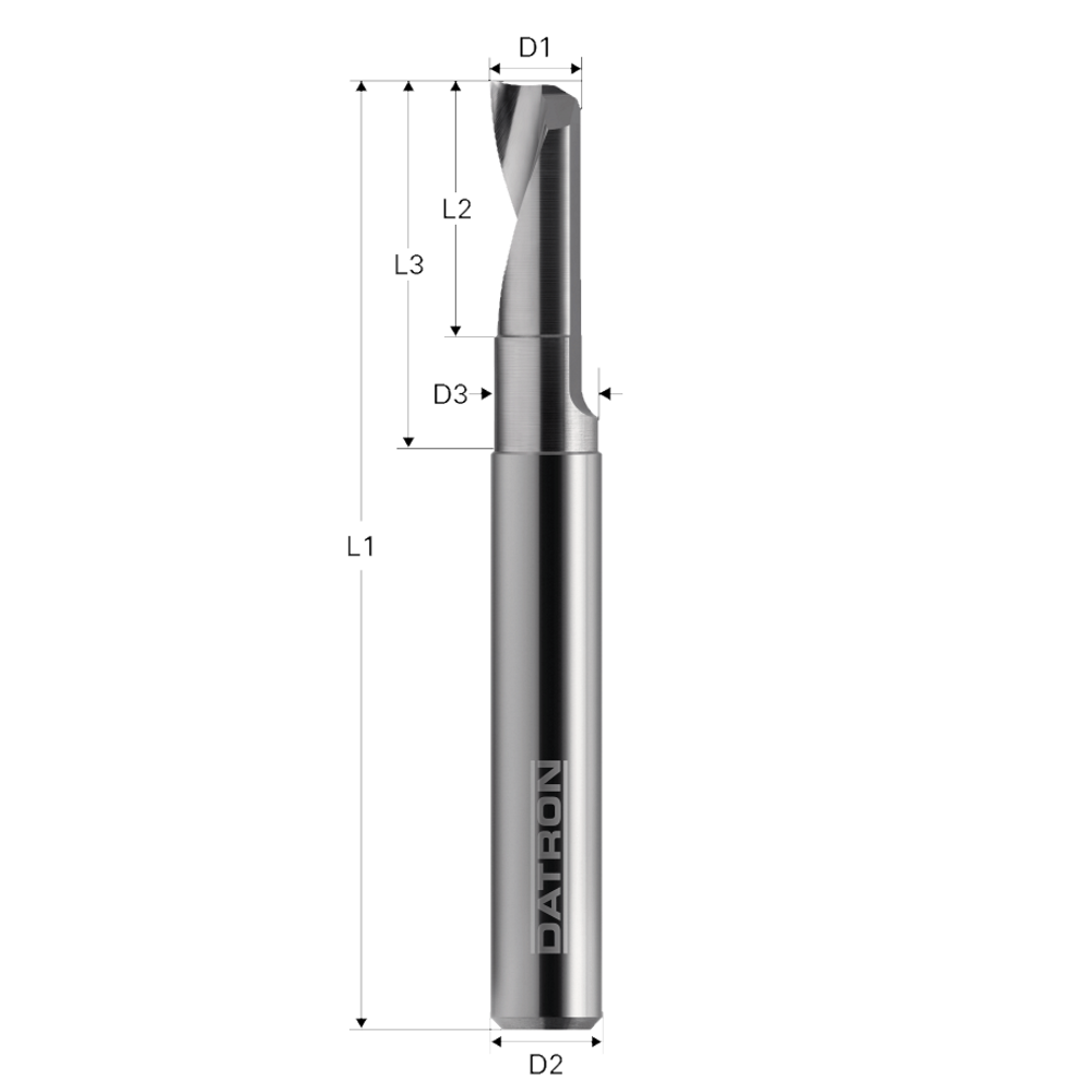 Cumpara acum Freza cu 1 canelura, Datron 3.0x13.0x6.0mm, Datron DG2 0068803X de la Mesterul Minune