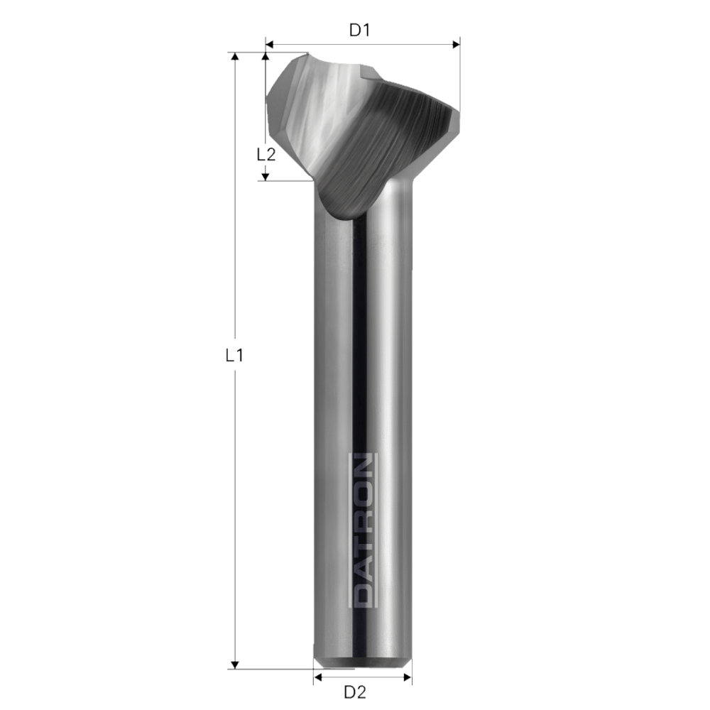 Cumpara acum Freza etajata frontala, Datron 14.0x5.0x8.0mm, Datron DG2 0068814E de la Mesterul Minune