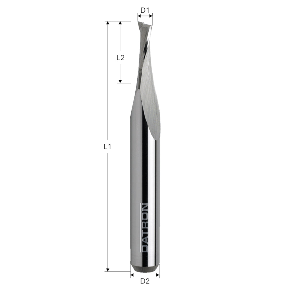 Cumpara acum Freza cu 2 caneluri, HSC+, pt. plastic, Datron 2.4x6.0x3.175mm, Datron de la Mesterul Minune