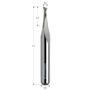 Cumpara acum Freza cu 2 caneluri, HSC+, pt. plastic, Datron 2.0x6.0x3.0mm, Datron de la Mesterul Minune