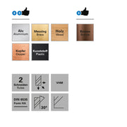 Freza cu 2 caneluri, racire interna, Datron 0068908K, 8.0x16.0x8.0mm