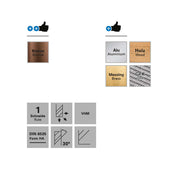 Freza cu 1 canelura, Alcrona, Datron 0068960L, 6.0x6.0mm