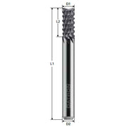 Cumpara acum Freza cu micro dantura, Datron X.CEED, 2.0x3.0mm, Datron DG2 006T120 de la Mesterul Minune