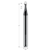 Cumpara acum Freza pt. otel, X.CEED, 2 caneluri, Datron 1.1x1.2x3.0mm, Datron DG2 de la Mesterul Minune